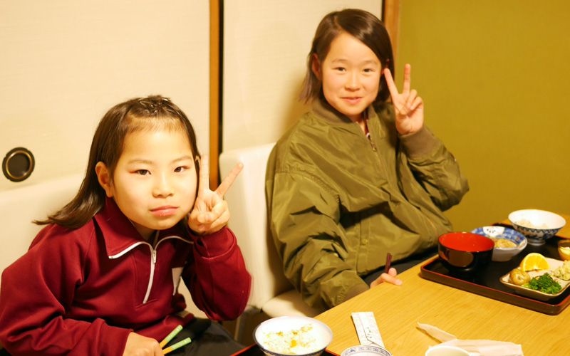 大垣市地域交流食堂【け・せら・せら】－2月19日食事子供１